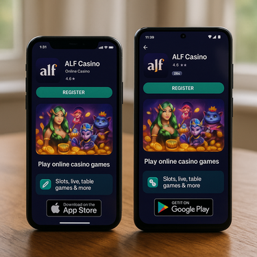 Alf Casino - Browser Based Gaming - No App Download Required